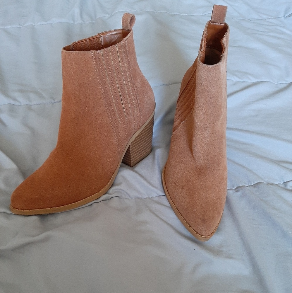 Suede Heels
